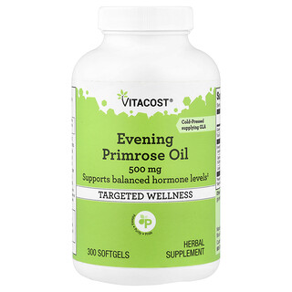 Vitacost, Evening Primrose Oil, 500 mg, 300 Softgels