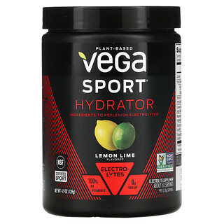 Vega, 運動（Sport），補水劑，檸檬-青檸味，4.9盎司（139克）