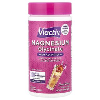 Viactiv, Magnesium Glycinate, Sugar Free, Sweet Peach, 8.3 oz (234 g)