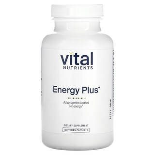 Vital Nutrients, Energy Plus, 120 Vegan Capsules