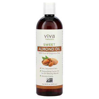 Viva Naturals, 甜扁桃油，16 液量盎司（473 毫升）