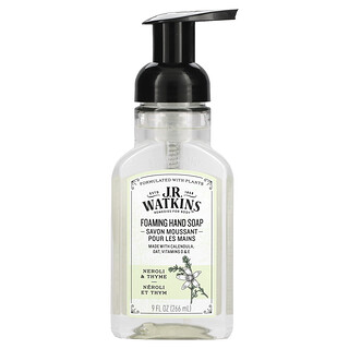 J R Watkins, 泡泡洗手液，橙花麝香味，9 液量盎司（266 毫升）