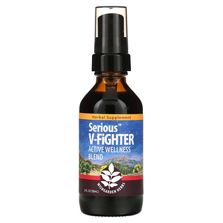WishGarden Herbs, Serious V-Fighter，2 液量盎司（59 毫升）