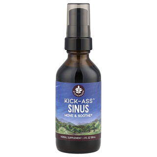 WishGarden Herbs, Kick-Ass™ Sinus，2 液量盎司（59 毫升）