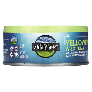 Wild Planet, 野生黃鰭金槍魚，5 盎司（142 克）