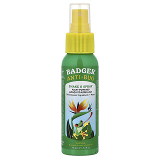 Badger, 驅蟲噴霧，2.7 液量盎司（79.85 毫升）