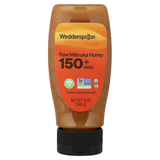 Wedderspoon, 未加工單花麥盧卡蜂蜜，KFactor™ 16，12 盎司（340 克）