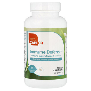 Zahler, 機體抵抗防禦™，機體抵抗系統幫助配方，120 粒膠囊