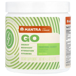 Zahler, Mantra Labs，Go，熱帶漿果，4.1 盎司（117 克）